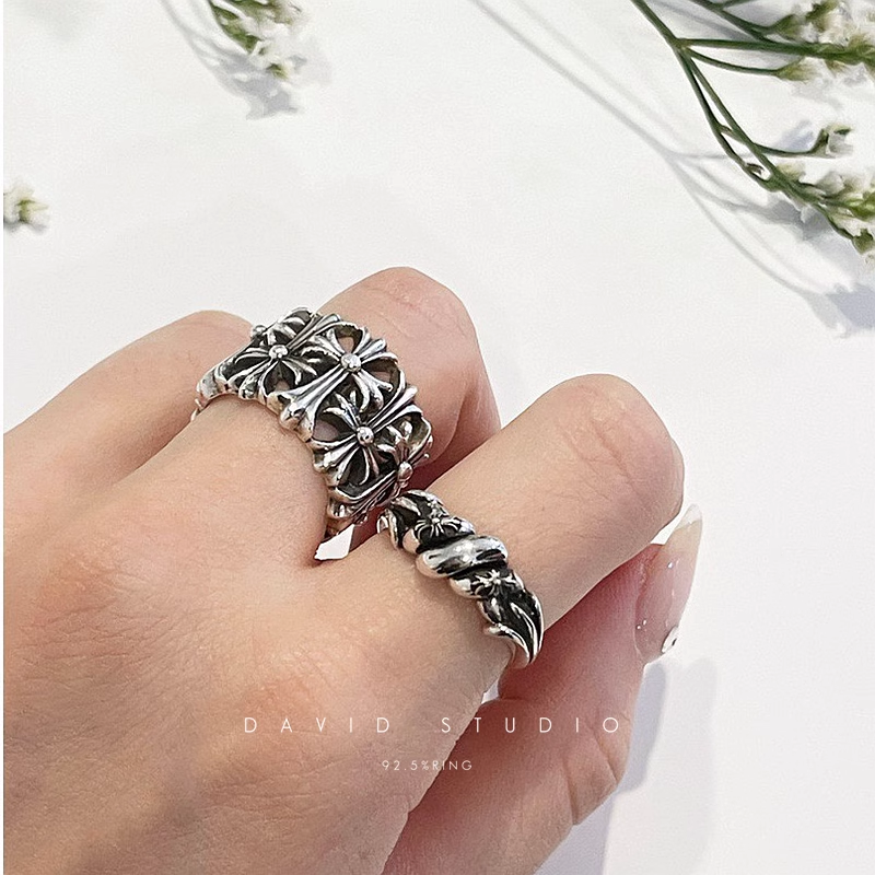CHROME HEARTS EXTRA FANCY TAIL RING