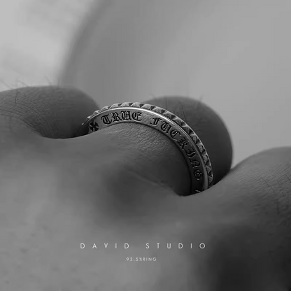 TRUE FUCKING PUNK JUBI RING