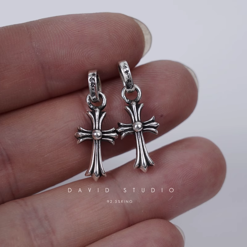 CROSS BABYFAT DROP EARRINGS