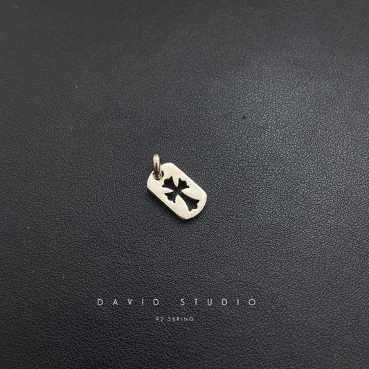 CROSS DOG TAG PENDANT