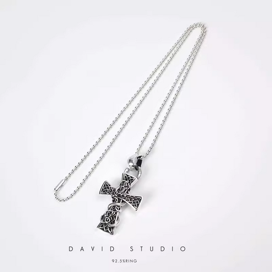 CELTIC CROSS PENDANT – BALL CHAIN