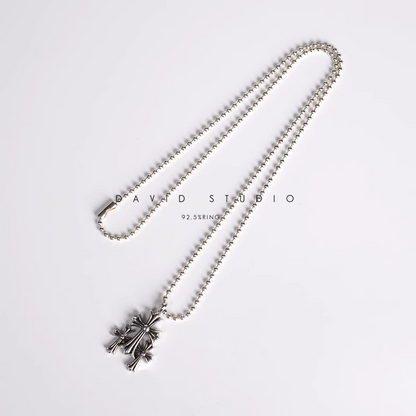 CEMETERY CUT OUT PENDANT – BALL CHAIN