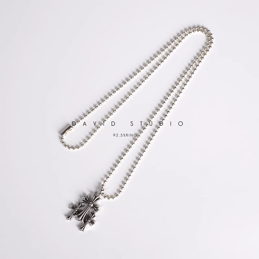 CEMETERY CUT OUT PENDANT – BALL CHAIN