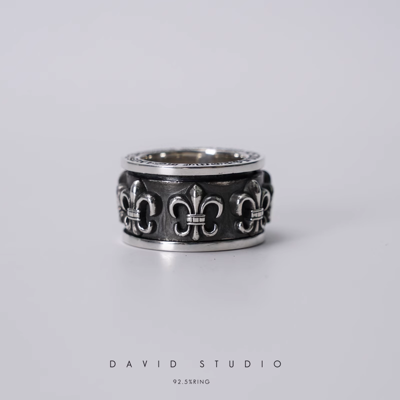 BS FLEUR SPINNER RING