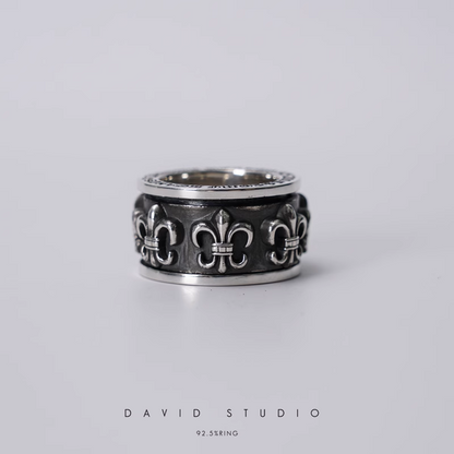 BS FLEUR SPINNER RING