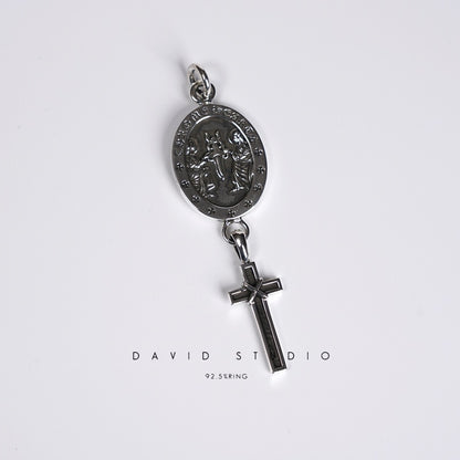 ANGEL MEDALLION MAPPLETHORPE CHARM