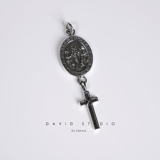 ANGEL MEDALLION MAPPLETHORPE CHARM