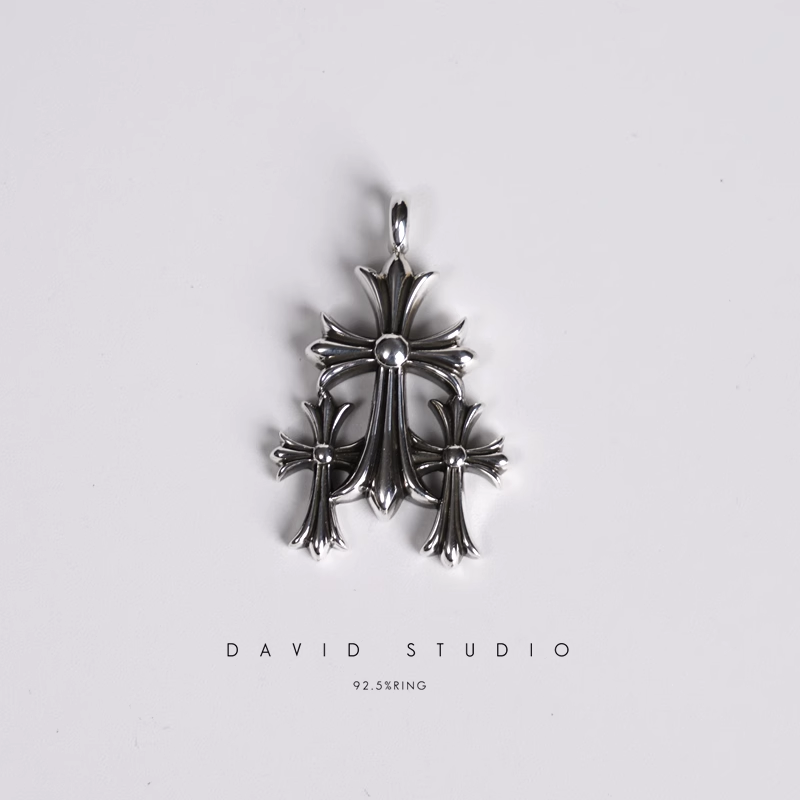 CEMETERY CUT OUT PENDANT