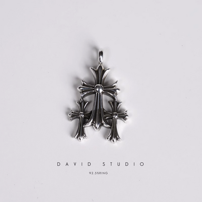 CEMETERY CUT OUT PENDANT