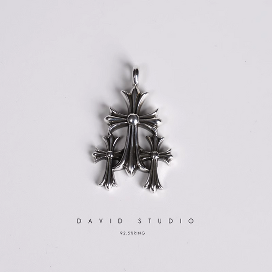 CEMETERY CUT OUT PENDANT
