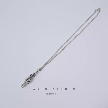 LARGE FOTI SKIPPY PENDANT – ROLL CHAIN