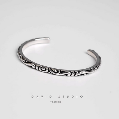 SCROLL BAND CUFF