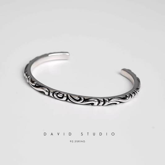 SCROLL BAND CUFF