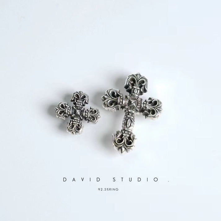 Chrome Hearts Filigree Cross Rivet Button | Shop | David Studio – David ...