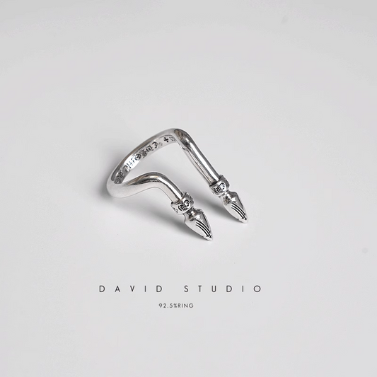 DOUBLE SPIKE RING