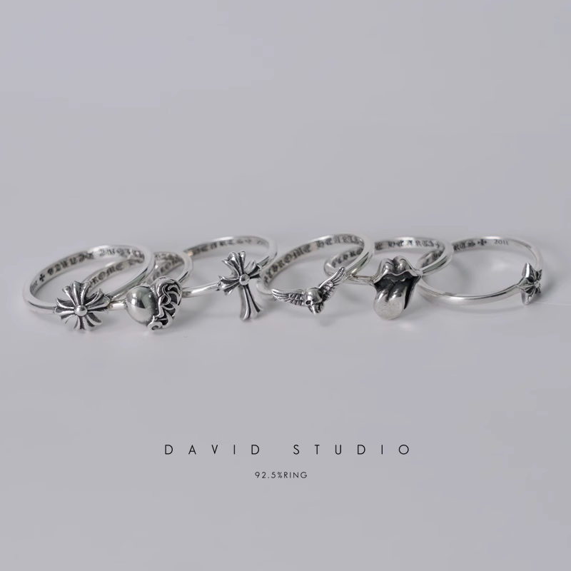 MS.CH PLUS/CROSS/FOTI MAHALI/STAR/TONGUE/HEART RING