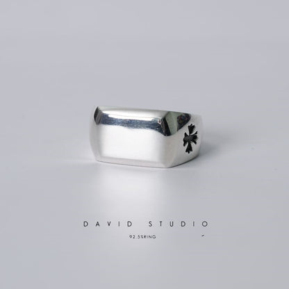 BIG PJ CROSS RING