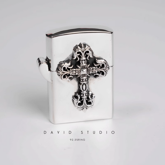 FILIGREE CROSS LIGHTER