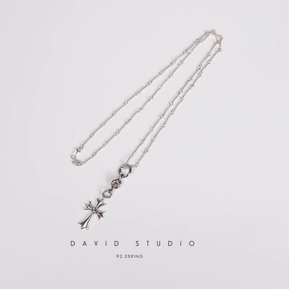 CROSS BALL PENDANT – TWIST CHAIN