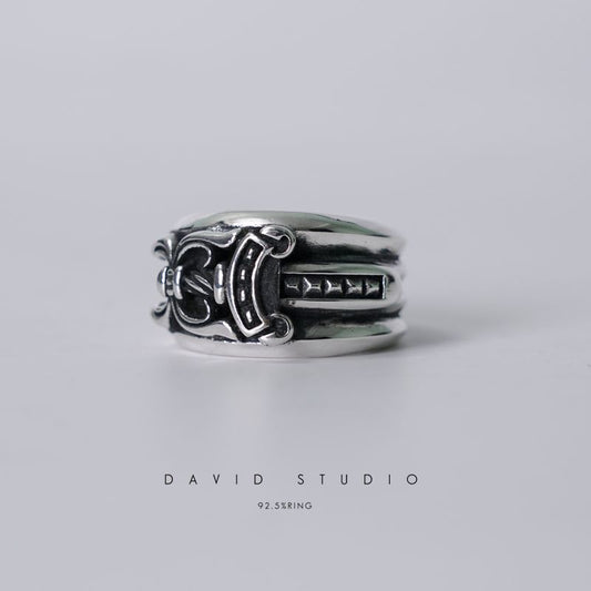 CHROME HEARTS DAGGER RING