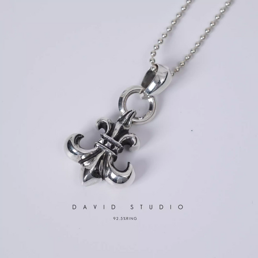 BS FLEUR PENDANT WITH BAIL – BALL CHAIN