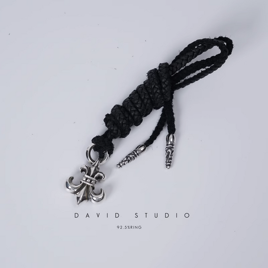 BS FLEUR CHARM – LEATHER BRAID