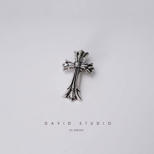 SMALL DOUBLE CROSS PENDANT