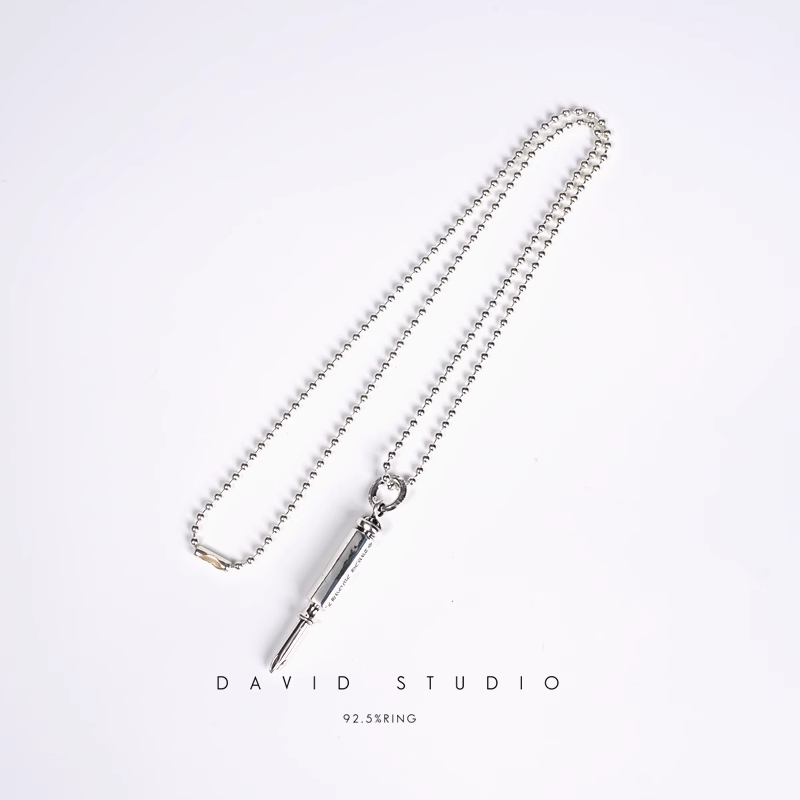 CH PLUS SCREW PENDANT – BALL CHAIN