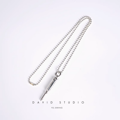 CH PLUS SCREW PENDANT – BALL CHAIN