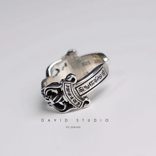 DOUBLE DAGGER RING