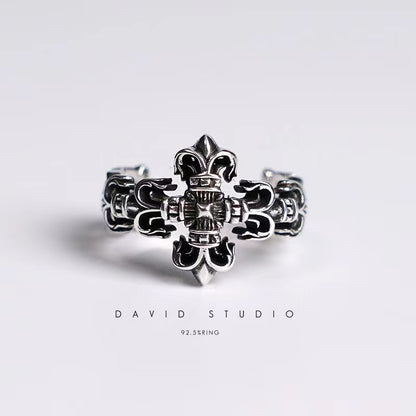 FILIGREE CROSS RING