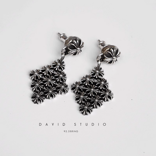 CHAIN MAIL CH PLUS EARRING SMALL