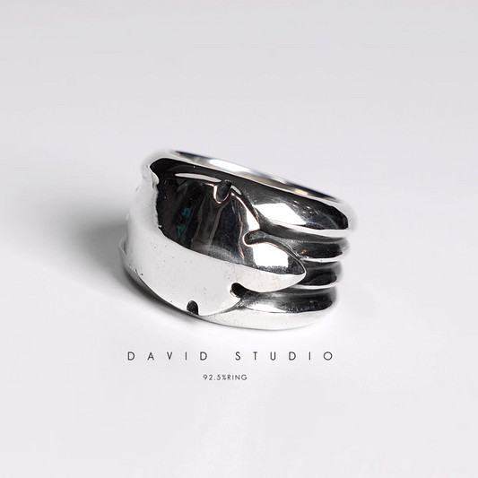 BIG FLEUR TAIL RING