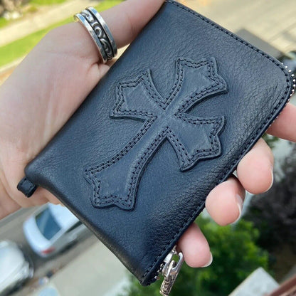 DOUBLE DAGGER ZIP CROSS WALLET