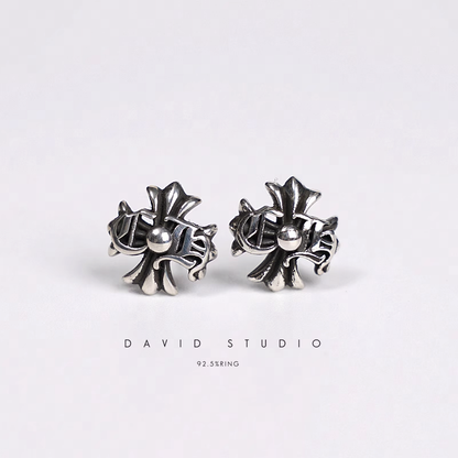 CH LOGO PLUS STUD EARRINGS