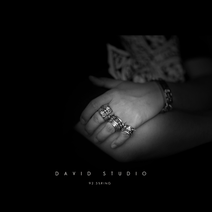 SMALL BS FLEUR RING