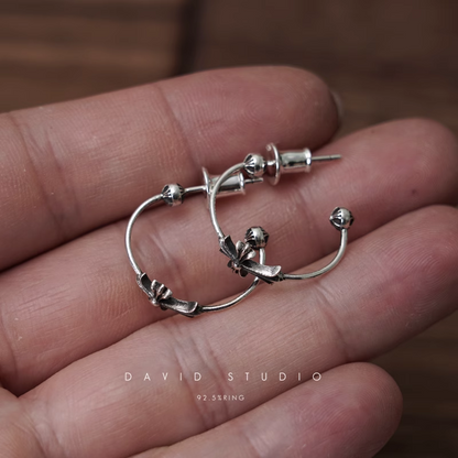 SKINNY BANGLE BABYFAT EARRING