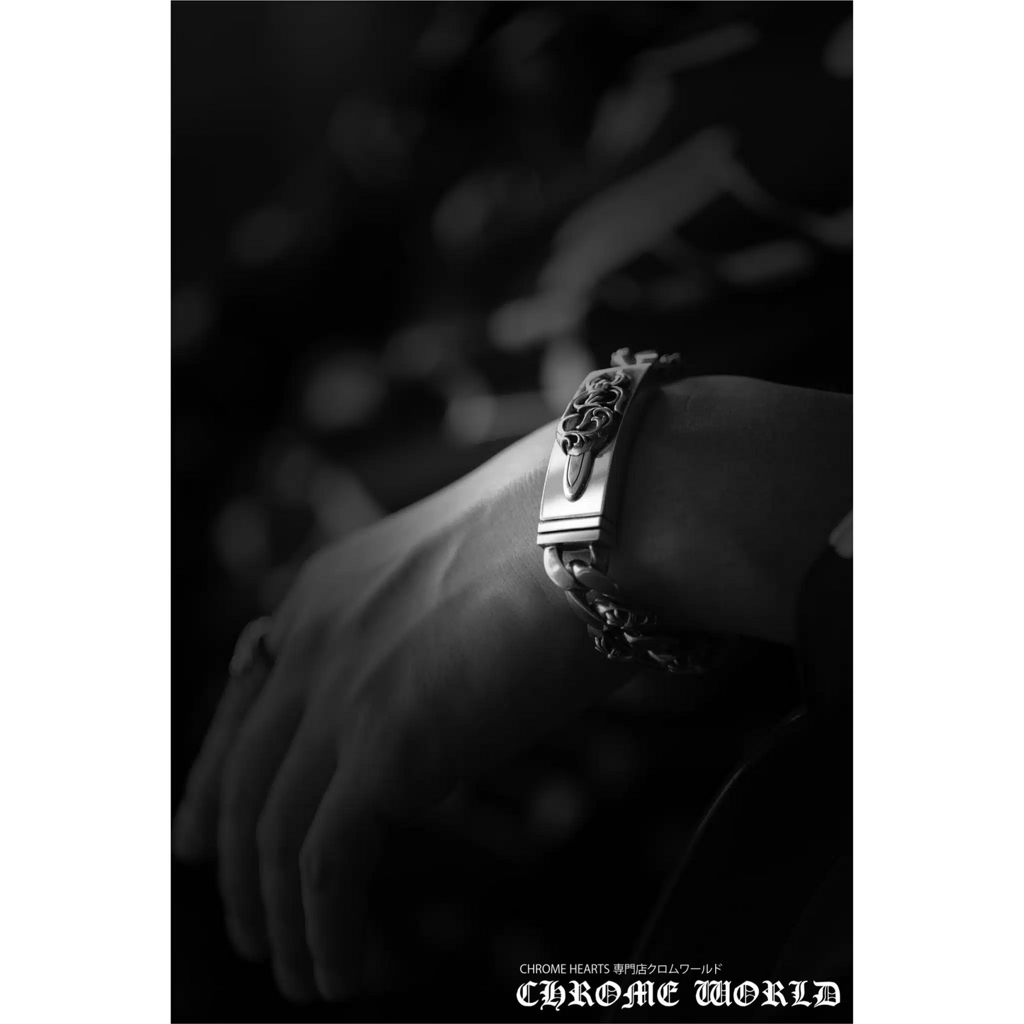 DOUBLE ID FANCY LINK BRACELET