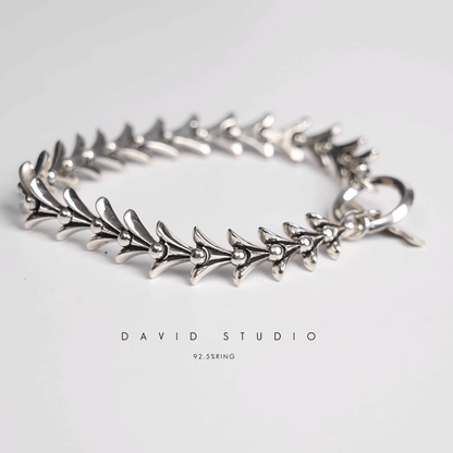 CROSSTAIL BRACELET WITH LOGO TAG