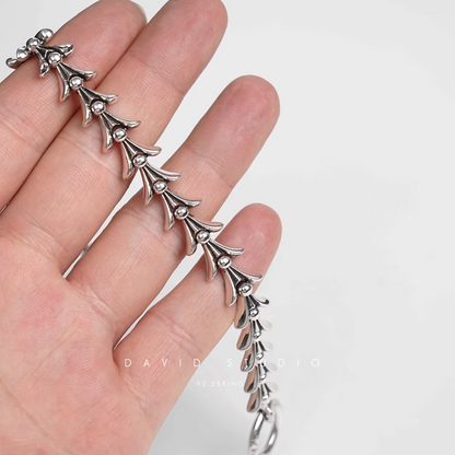 CROSSTAIL BRACELET WITH LOGO TAG