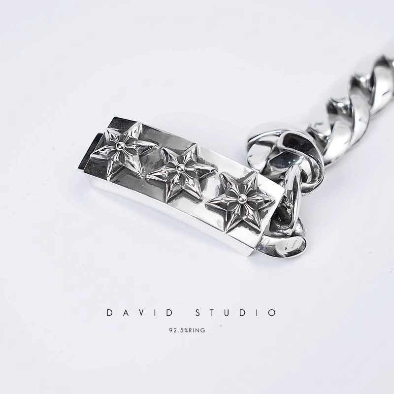 6 SIDED STAR ID BRACELET