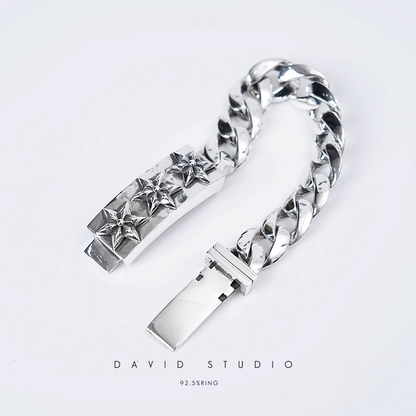 6 SIDED STAR ID BRACELET