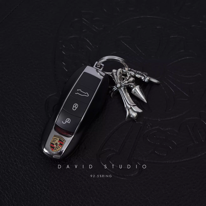 DOUBLE CROSS MULTI KEY RING