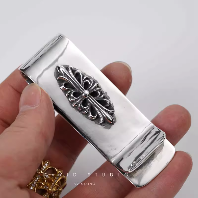 FLORAL MONEY CLIP
