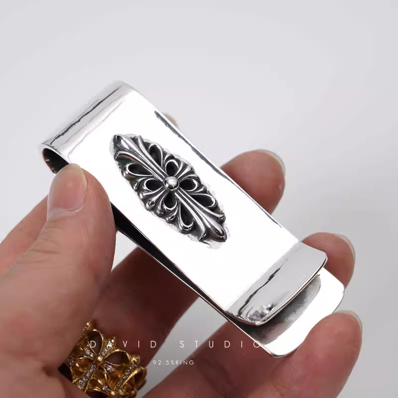 FLORAL MONEY CLIP