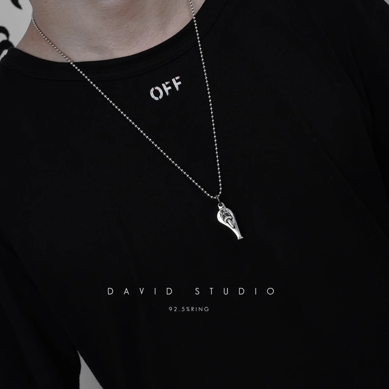 DAGGER WHISTLE PENDANT – BALL CHAIN