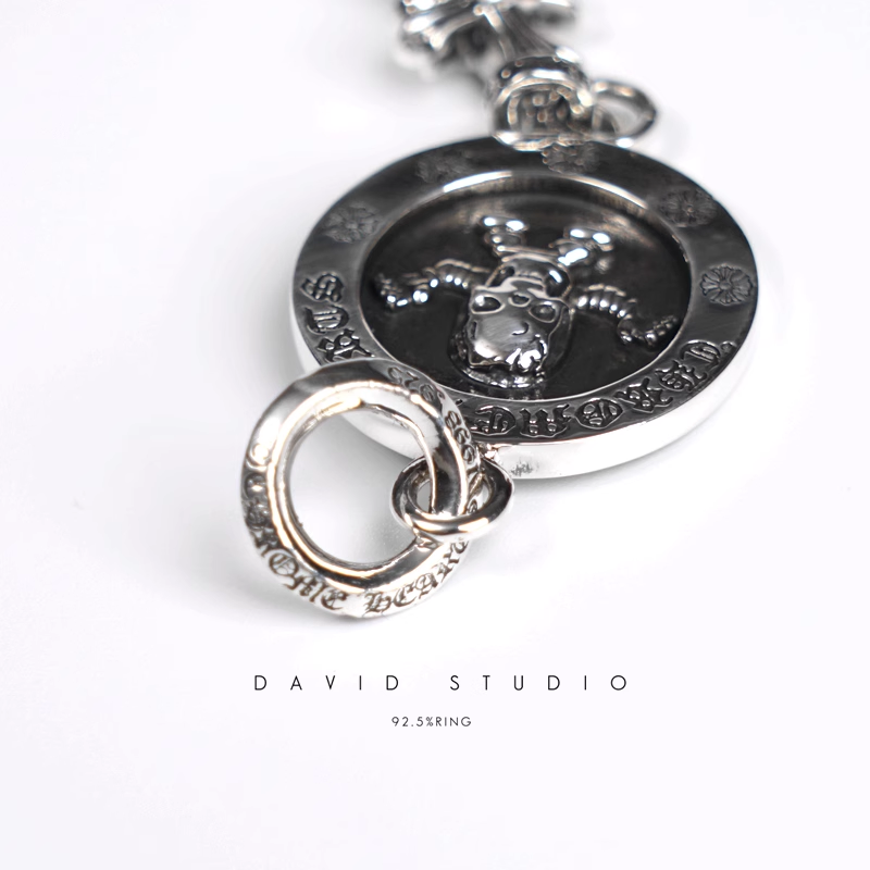 FOTI MEDALLION BABY CROSS CHARM