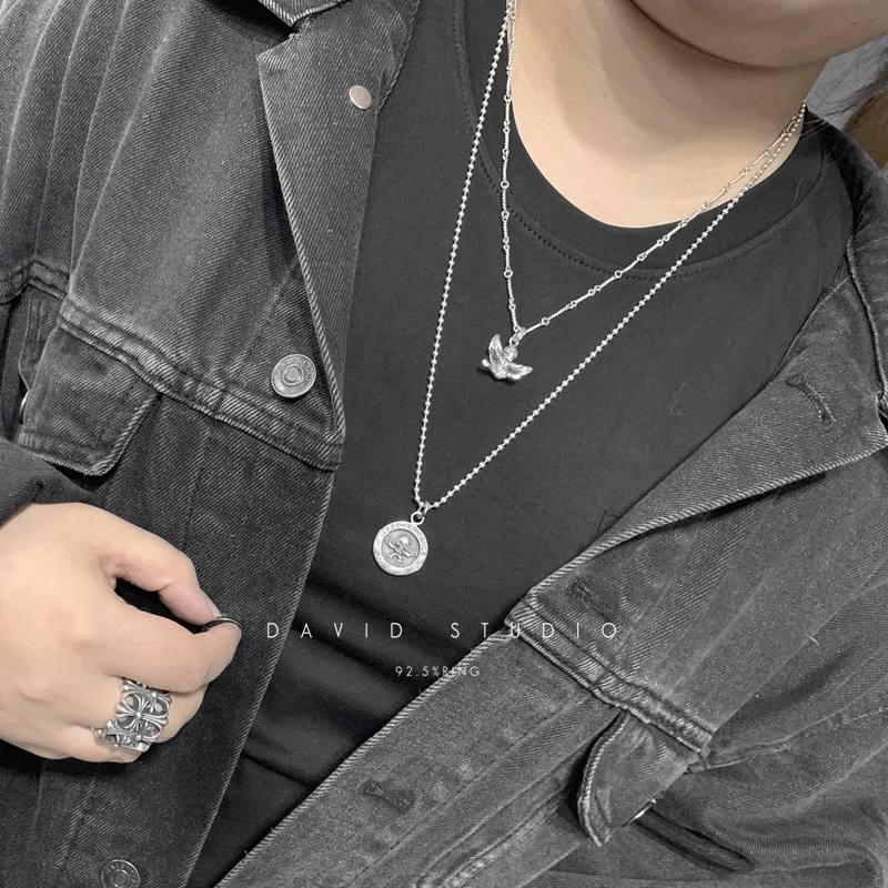 FOTI MEDALLION PENDANT – BALL CHAIN