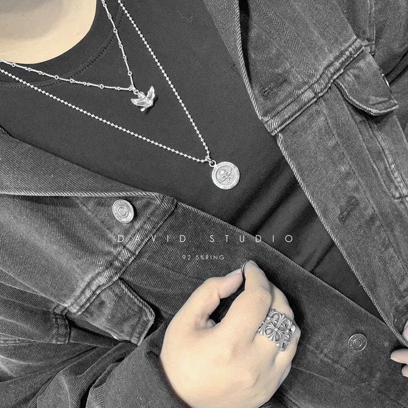 FOTI MEDALLION PENDANT – BALL CHAIN