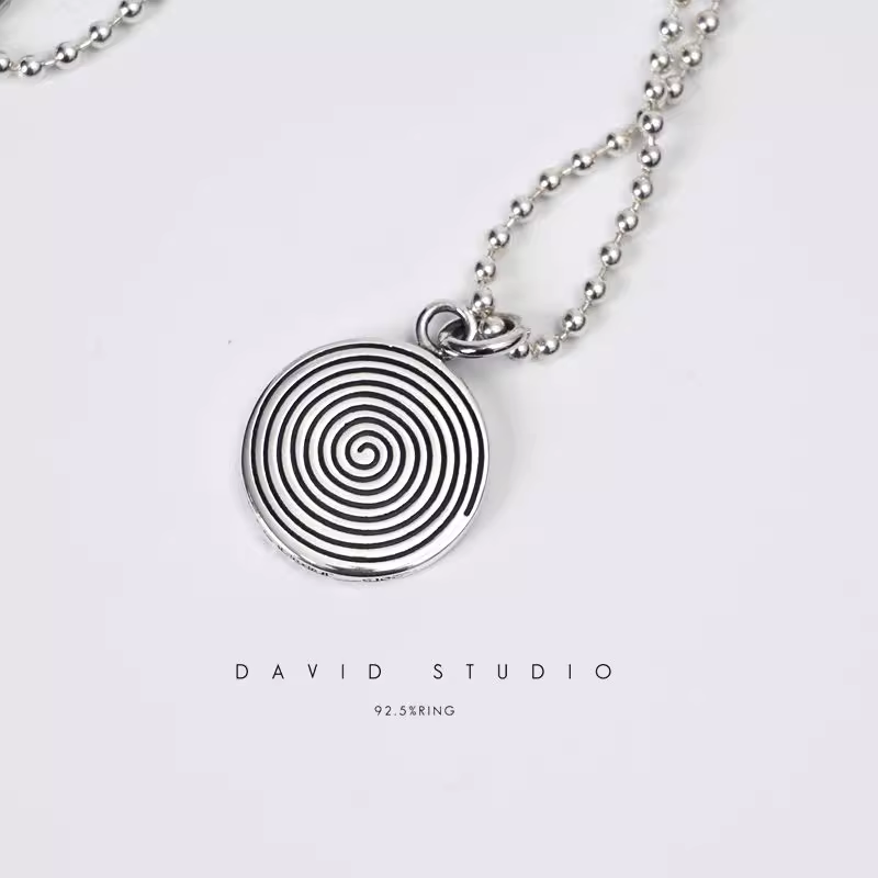 FOTI MEDALLION PENDANT – BALL CHAIN